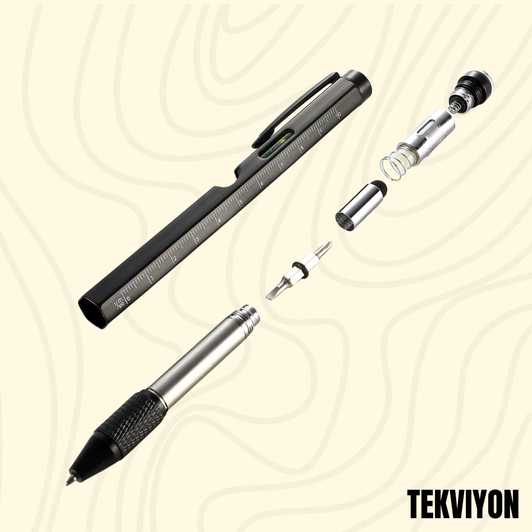 Tekviyon MaxPen™  9-in-1 Çok Amaçlı Kalem